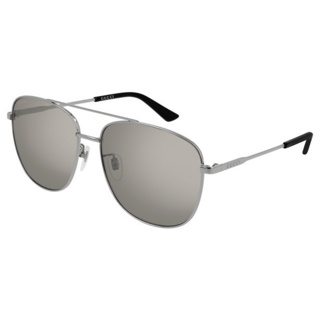 Lentes de sol GG0410SK 002 Aviator Gris Plateado