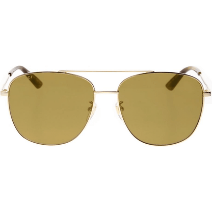 Lentes de sol GG0410SK 004 Aviator Cafe Ambar Dorado