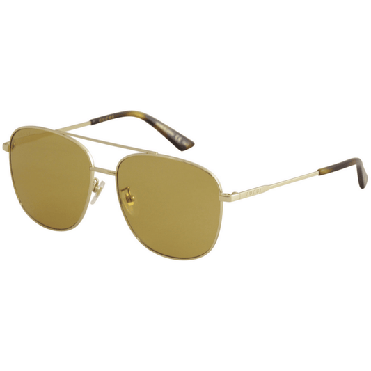 Lentes de sol GG0410SK 004 Aviator Cafe Ambar Dorado