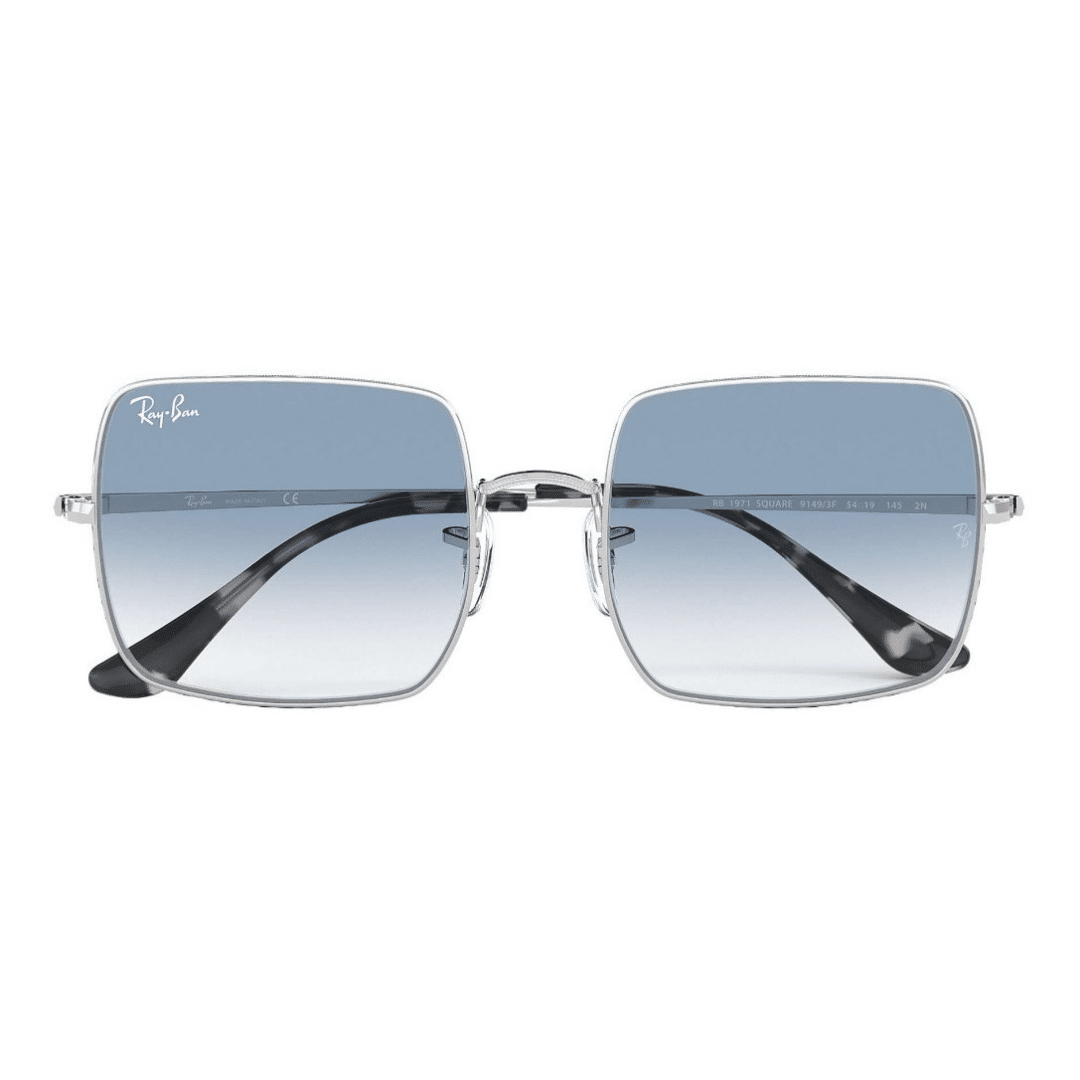Lentes de sol RB1971 91493F Square Azul Degradado Dorado - vista 2