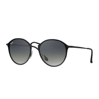 Lentes de sol RB3574N 153/11 Round Metal Blaze Negro Gris Degradado