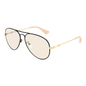 Lentes de sol GG0515S 003 Aviator Ambar Transparente Negro
