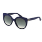 Lentes de sol GG0325S 008 Round Acetato Azul Marino Degradado