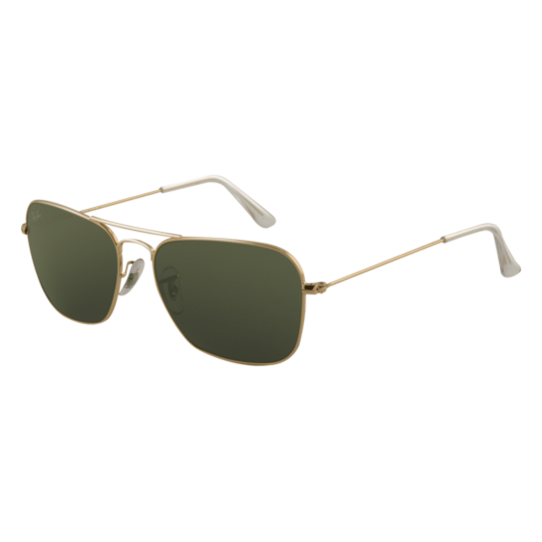 Lentes de sol RB3136 001 Caravan Dorado G-15 Clásico - vista 4