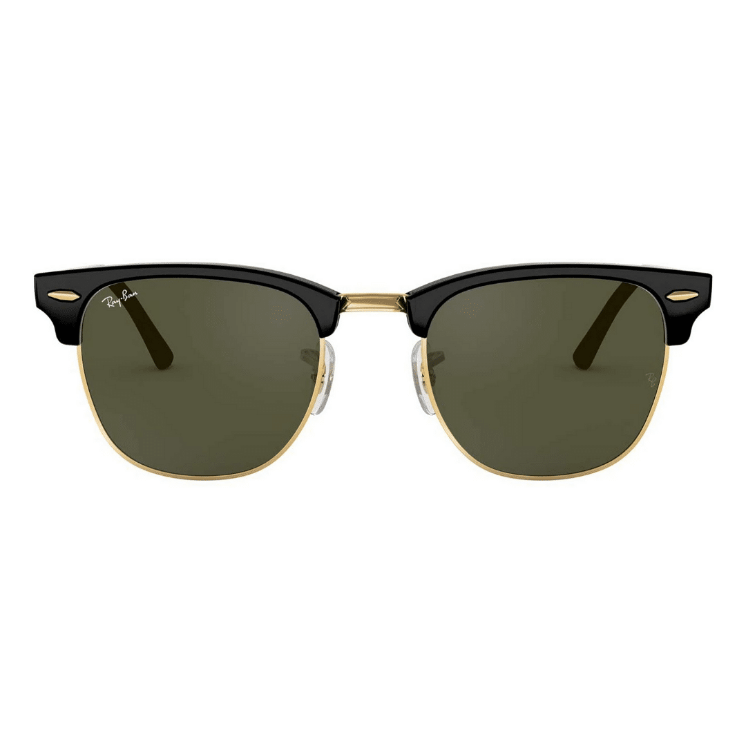 Lentes de sol RB3016 W0365 Clubmaster Negro G-15 Dorado - vista 3