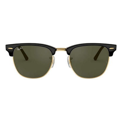 Lentes de sol RB3016 W0365 Clubmaster Negro G-15 Dorado - vista 3
