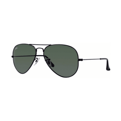 Lentes de sol RB3025 L2823 Aviator Negro G-15 Clásico