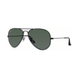 Lentes de sol RB3025 L2823 Aviator Negro G-15 Clásico