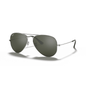 Lentes de sol RB3025 Aviador Plateado Verde G15