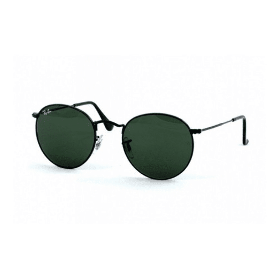 Rb3447 002 Round Metal Negro Verde G-15