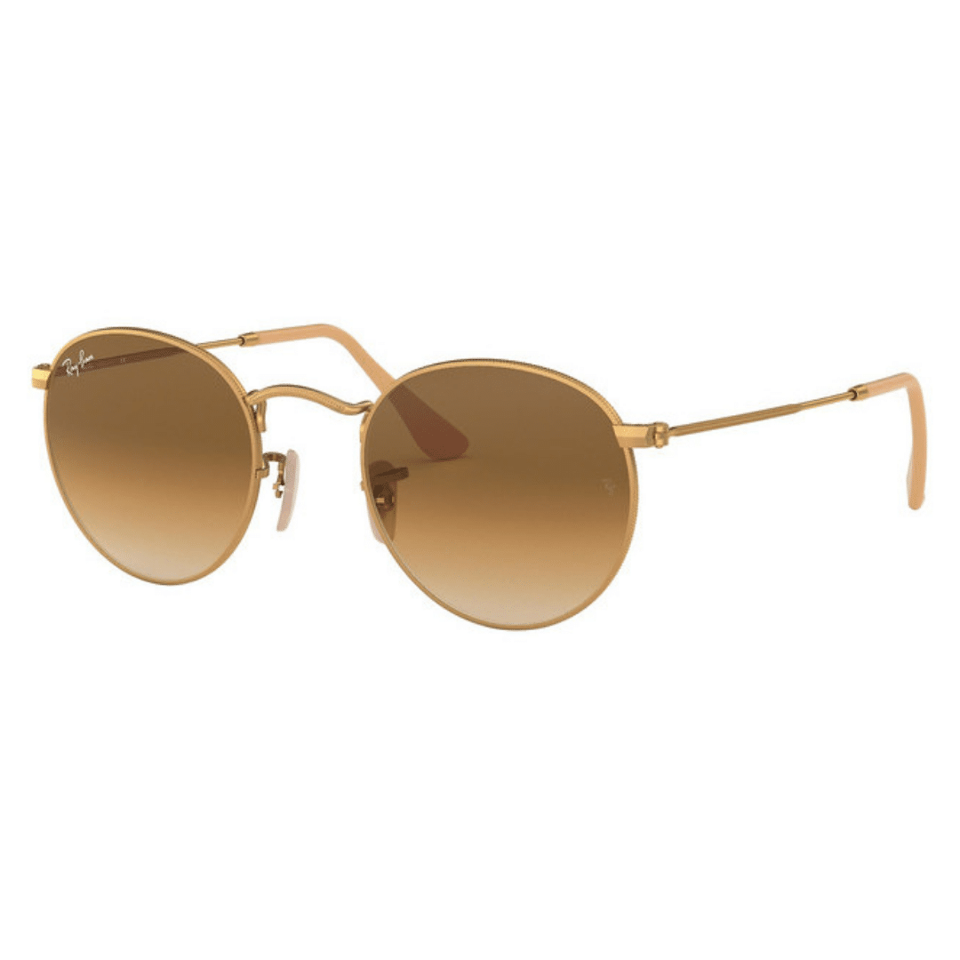 Lentes de sol RB3447 112/51 Round Classic Dorado Café
