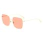 Lentes de sol STELLAIRE1 0001L Rose Gold Rosa Transparente