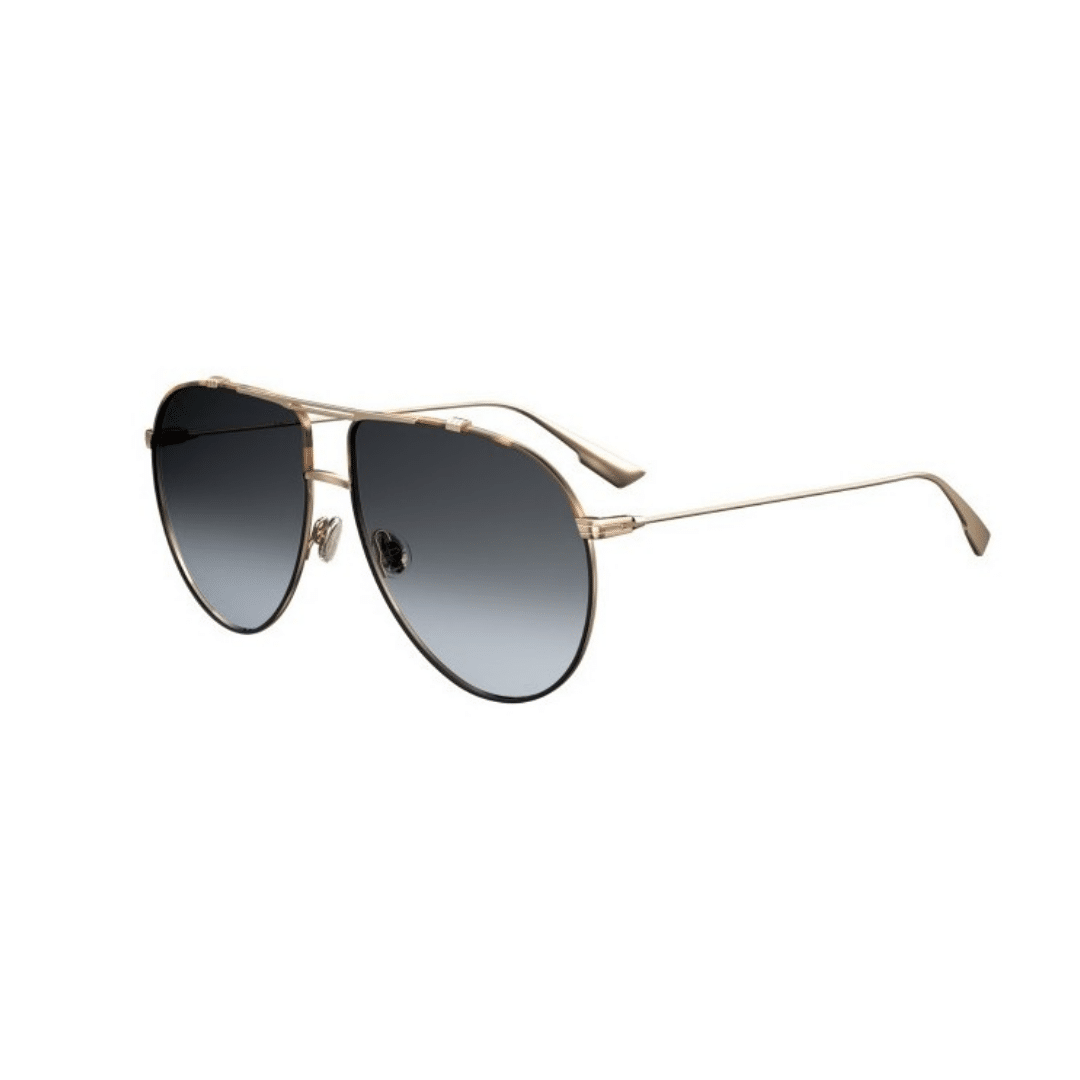 Lentes de sol Monsieur 1 XWY/1I Negro Iridium Dorado