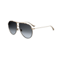 Lentes de sol Monsieur 1 XWY/1I Negro Iridium Dorado