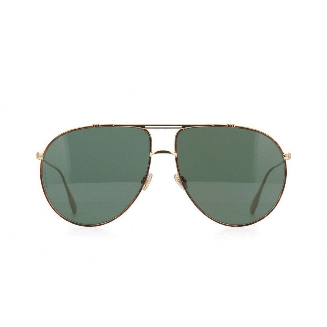 Lentes de sol Monsieur 1 2IK/O7 Carey Dorado Verde Clasico - vista 2