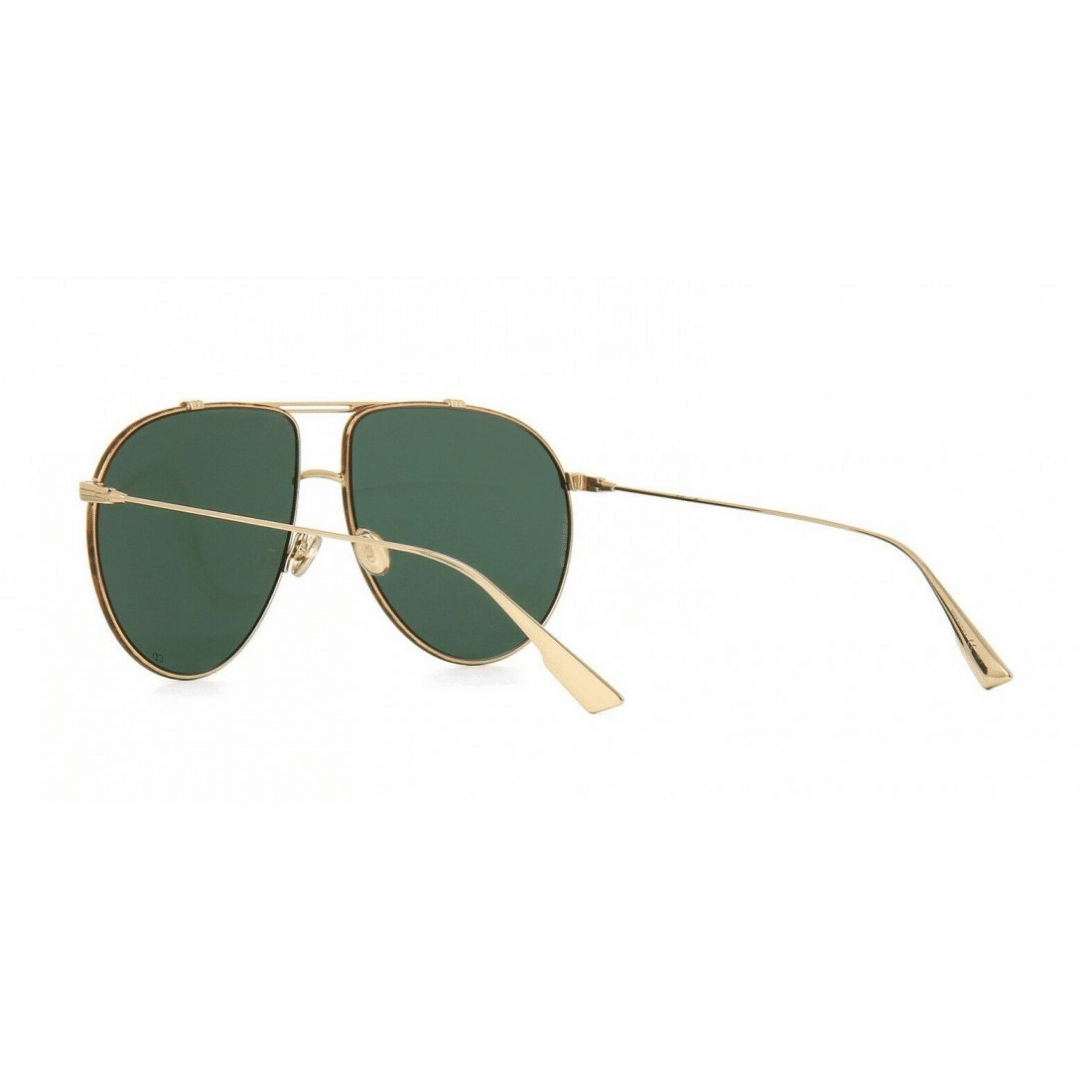 Lentes de sol Monsieur 1 2IK/O7 Carey Dorado Verde Clasico - vista 3