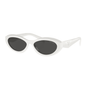 Lentes de sol SPR 26Z-F 17K-08Z Symbole Square Shape White Silver