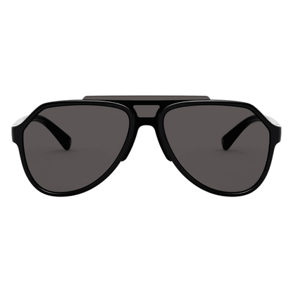 Lentes de sol DG6128 501/87 Aviator Negro Dorado