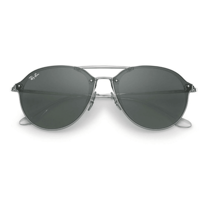 Lentes de sol Rb4292n 6325/71 Aviator Blaze Double Bridge Negro G-15 - Vista 2