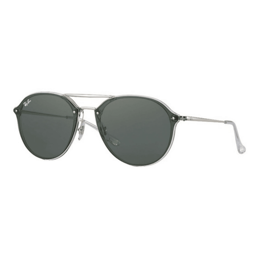 Lentes de sol Rb4292n 6325/71 Aviator Blaze Double Bridge Negro G-15