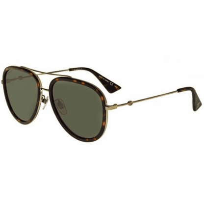 Lentes de sol GG0062S 002 Aviator Gota Piloto Carey Dorado