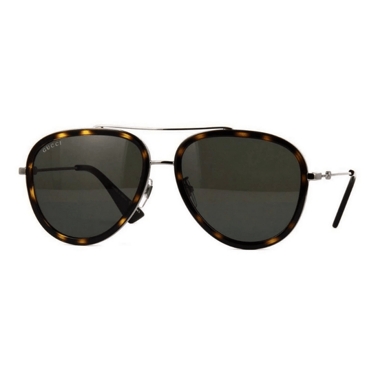 Lentes de sol GG0062S 002 Aviator Gota Piloto Carey Dorado