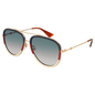 Lentes de sol GG0062S 013 Aviator Azul Degradado Blanco