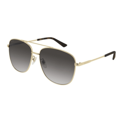 Lentes de sol GG0410SK 003 Aviator Gris Degradado Dorado
