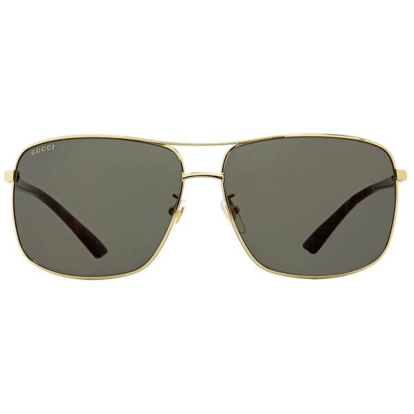 Lentes de sol GG0065SK 004 Aviador Gris Dorado Clasico