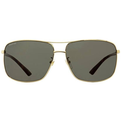 Lentes de sol GG0065SK 004 Aviador Gris Dorado Clasico