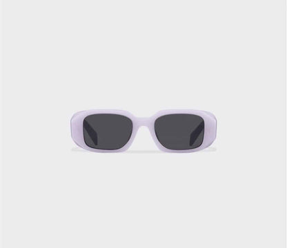 Lentes de sol SPR17W 04Z-5S0 Symbole Rectangle Lila Negro