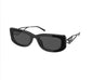 Lentes de sol SPR 14Y 1AB-5S0 Symbole Rectangle Black Silver