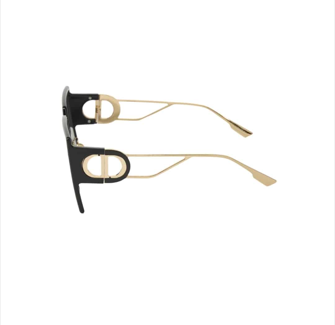 Lentes de sol 30Montaigne 807/2k Negro Dorado vista 3