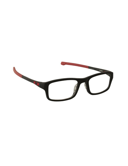 Lentes oftálmicos OX8039 0351 Chamfer Rojo Negro Mate