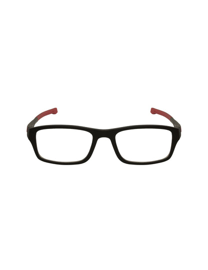 Lentes oftálmicos OX8039 0351 Chamfer Rojo Negro Mate