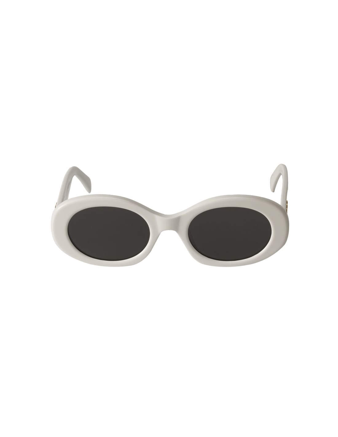 Lentes de sol CL40194U 25A Oval Shape Blanco Dorado