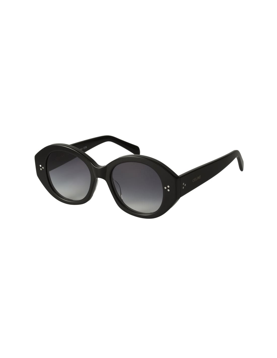 Lentes de sol CL40240I 01F Oval Shape Gris Degradado Negro