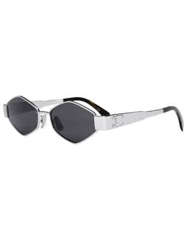Lentes de sol CL40254U 16A Geometric Shape Gray Silver