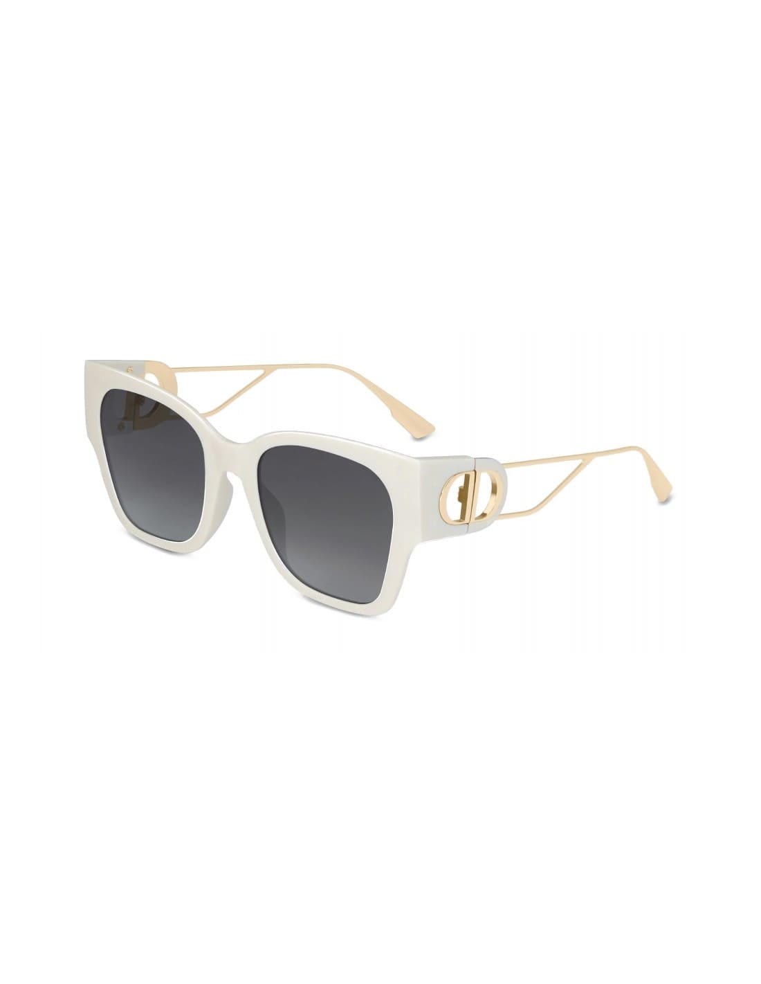 Lentes de sol 30Montaigne1 SZJ1I Ivory White Gris