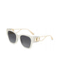 Lentes de sol 30Montaigne1 SZJ1I Ivory White Gris