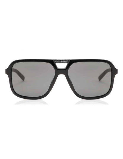 Lentes de sol DG4354 501/87 Aviator Square Negro Gris