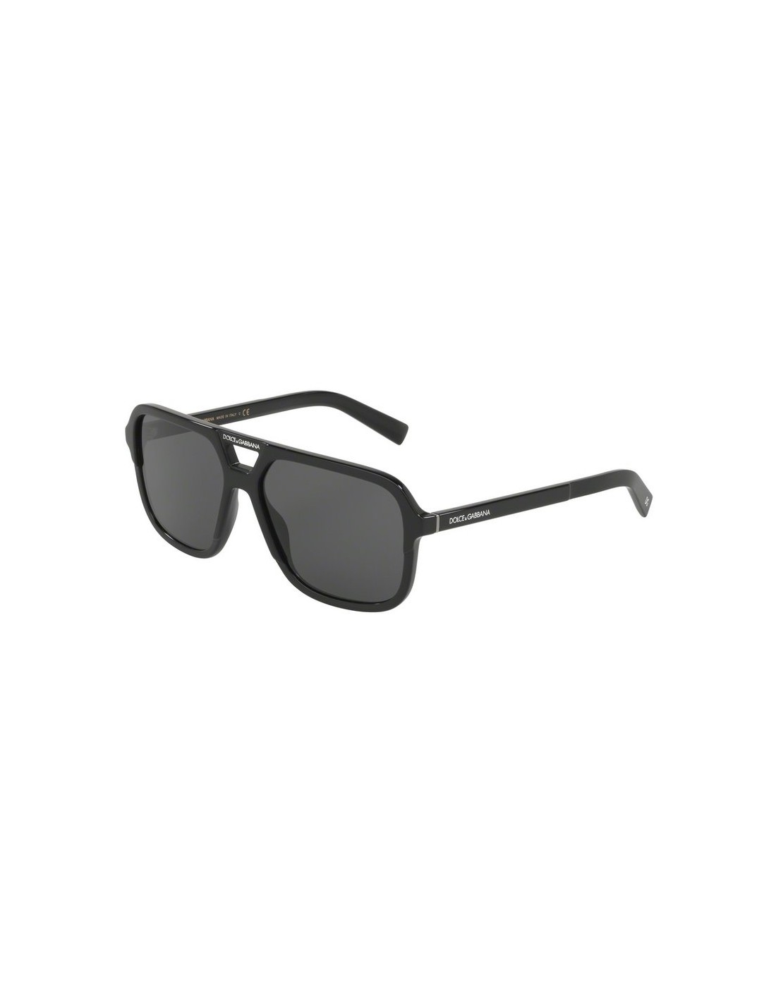 Lentes de sol DG4354 501/87 Aviator Square Negro Gris