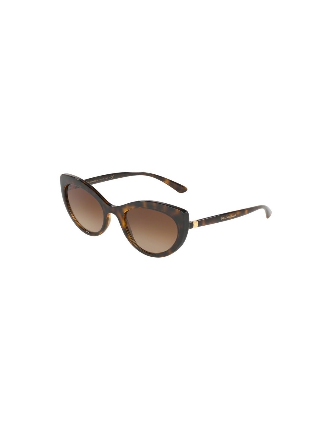 Lentes de sol DG6124 502/13 Eye Cat Carey Cafe Dorado