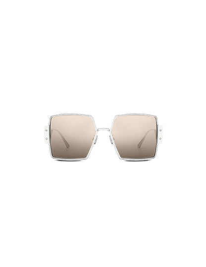 Lentes de sol 30Montaigne S4U F0GP Plata Espejo Blanco - Vista 2
