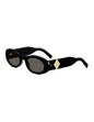 Lentes de sol DIAMOND R1I 10A0 Oval Shape Negro
