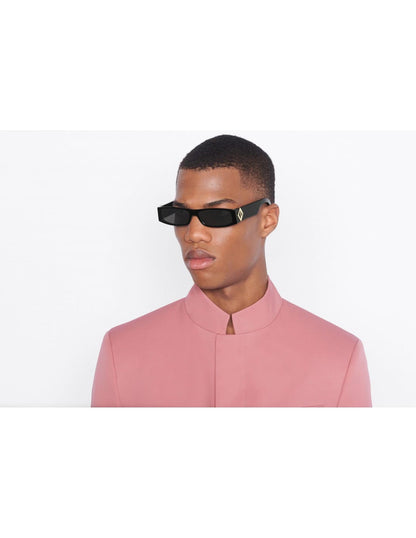 Lentes de sol DIAMOND S1I 10A0 Square Shape Negro - Imagen 2