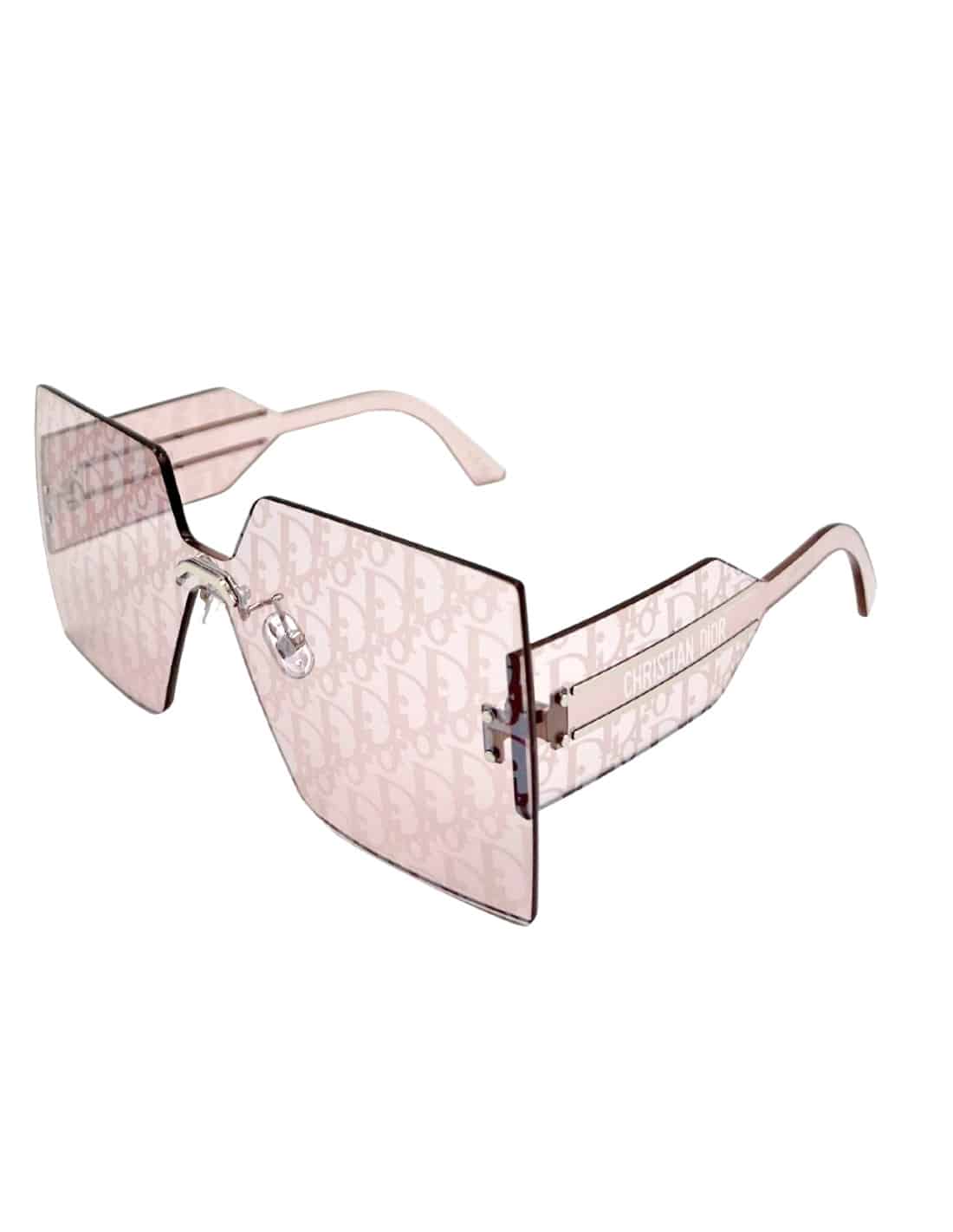 Lentes de sol DiorClub M5U F0L0 Square Shape Rosa Gris