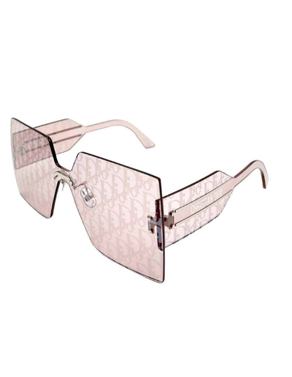Lentes de sol DiorClub M5U F0L0 Square Shape Rosa Gris