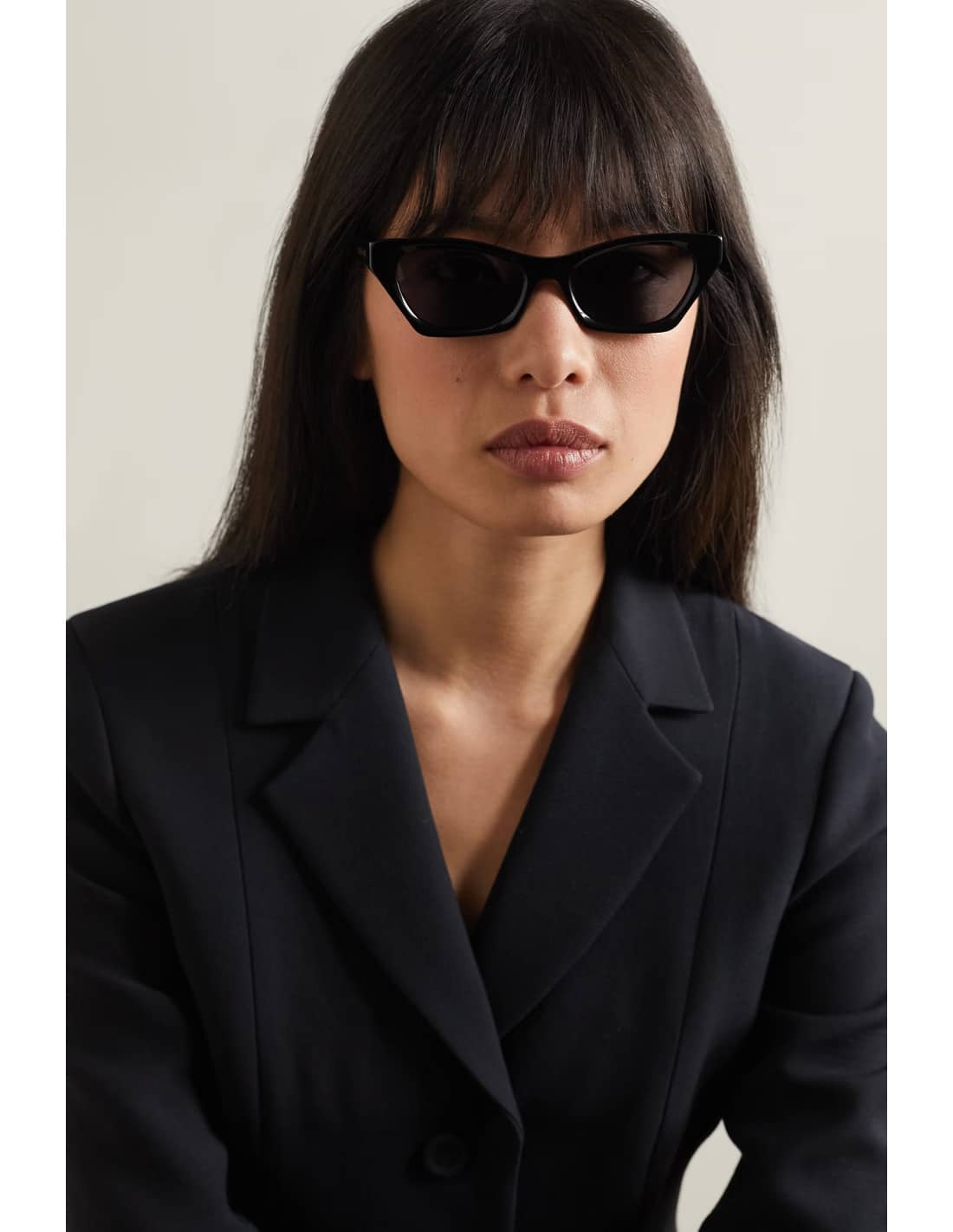Lentes de sol Midnight B11 10A0 Eye Cat Negro Dorado vista 3