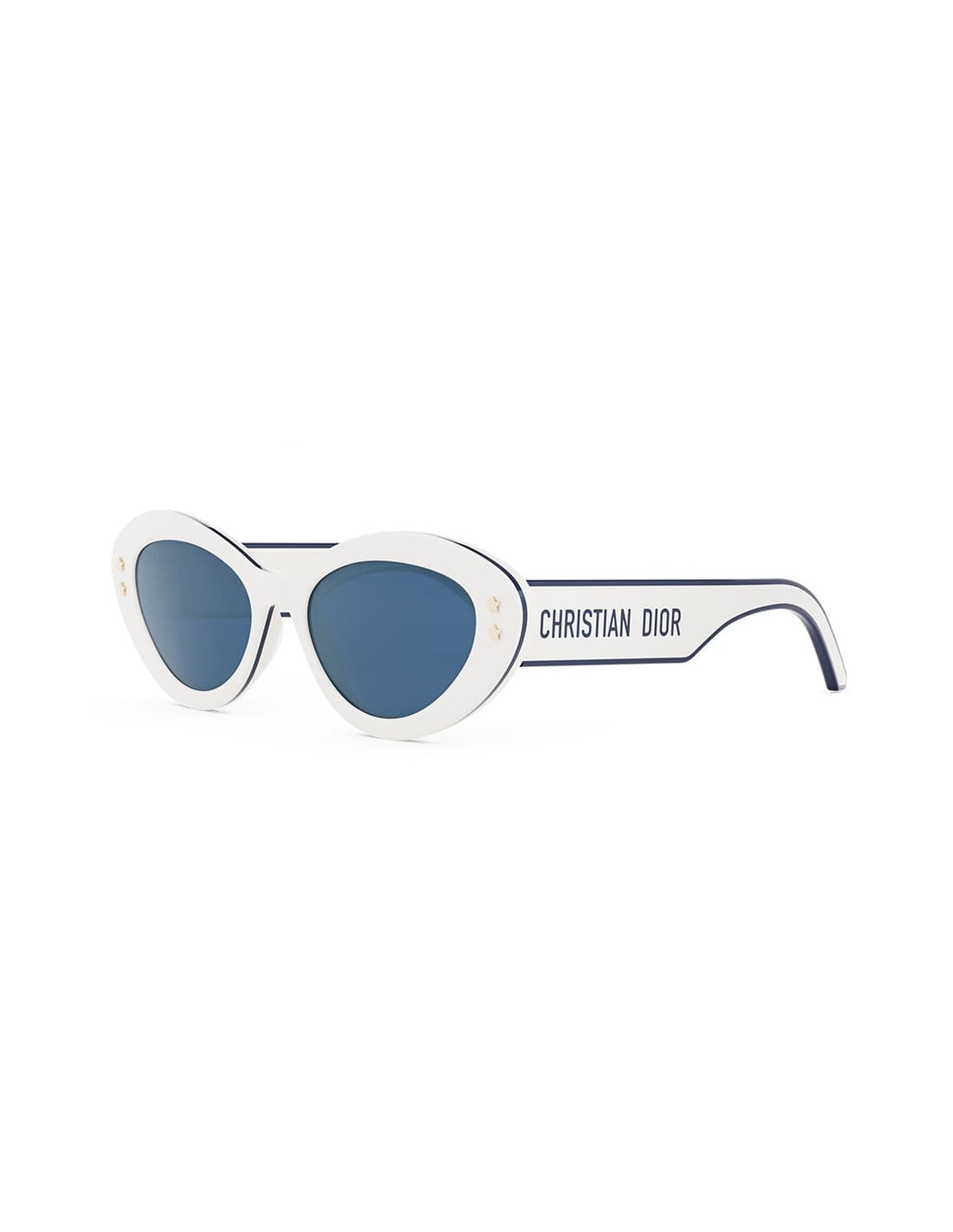 Lentes de sol Pacific B1U 95B0 Blanco Azul Dorado